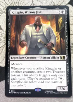 Kingpin, Wilson Fisk-Marvel Super Heroes Commander-Regular-661-NM - Image 1