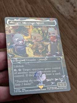 Stiltzkin, Moogle Merchant (Borderless) (Chocobo Track Foil) Final Fantasy Foil - Image 3