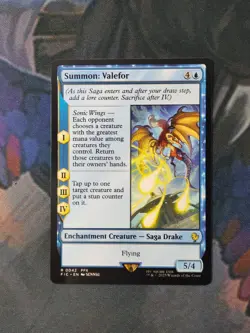 Summon: Valefor | 7% Off 2+ | Final Fantasy | NM | MTG - Image 1