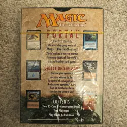 1997 Magic the Gathering Portal Starter Set Factory Sealed + FREE BOOSTER PACK - Image 2