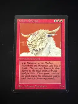 Magic the Gathering: Beta Hurloon Minotaur MTG Beta - Image 1