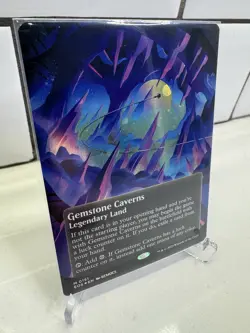 Gemstone Caverns (0151) (Borderless) (Galaxy Foil) Edge of Eternities:... - Image 2