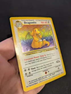 Dragonite 4/62 – Holo Rare – Fossil Set – Pokemon Card – MP - Image 4