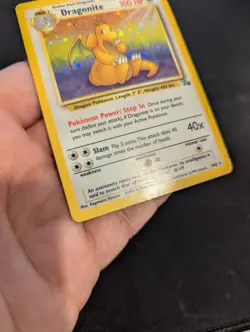 Dragonite 4/62 – Holo Rare – Fossil Set – Pokemon Card – MP - Image 5