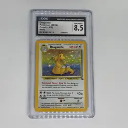 Pokemon 1999 Dragonite 4/62 Fossil Holo - Image 1