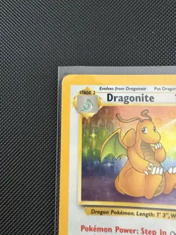 Pokemon TCG - Dragonite Base Set Holo - 4/62 - Fossil - Good Condition - Image 5