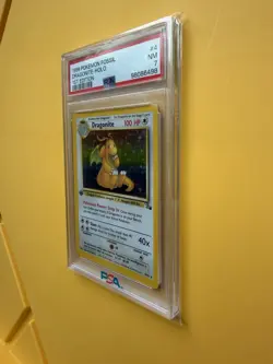 Wizards of the Coast 1999 Pokemon Fossil Dragonite 4/62 1st Ed Holo PSA 7 - Image 2