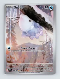 Snom Holo Illustration Rare SV05: Temporal Forces 168/162 NM - Image 1