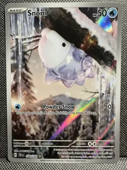 Snom 168/162 SV05: Temporal Forces Illustration Rare Holo 50 HP Water | NM - Image 3