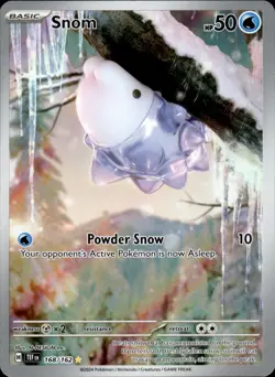 Snom 168/162 Holo - Pokemon SV05: Temporal Forces - NM - Image 1
