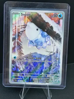 Snom 168/162 SV05 Temporal Forces Full Art Rare Holo Pokemon TCG 2024 NM - Image 1