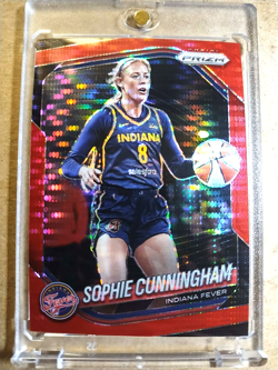 2025 Sophie Cunningham Panini WNBA Prizm Red Pulsar Prizm /299 MINT 🔥🏀🔥🏀🔥 - Image 1