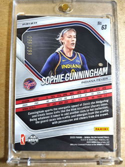 2025 Sophie Cunningham Panini WNBA Prizm Red Pulsar Prizm /299 MINT 🔥🏀🔥🏀🔥 - Image 2