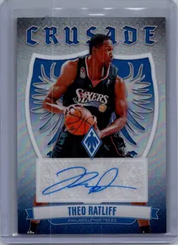 2023-24 Panini Phoenix Theo Ratliff Crusade Signatures Auto #CS-TRA - Image 1