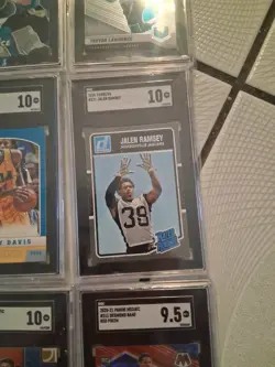 9 Card T. Lawrence, A. Davis, C. Holmgren, SGC 10 VARIOUS ROOKIE Lot🔥 - Image 4