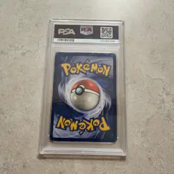2000 Mew #8 WOTC Black Star Promo Regular Pokemon Graded PSA 1 Poor - Image 2