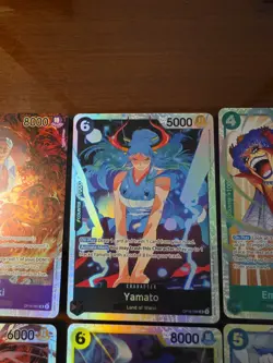 One Piece Card Lot (7) OP-16 SR Lot Pack Fresh CCG Yamato Boa Monkey D. Luffy NM - Image 3