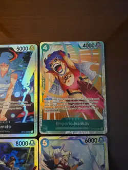 One Piece Card Lot (7) OP-16 SR Lot Pack Fresh CCG Yamato Boa Monkey D. Luffy NM - Image 4