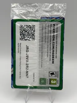 SEALED Fennekin 080 ME04: Chaos Rising ETB Black Star Promo Pokemon Card - Image 2