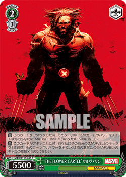Wolverine Flower Cartel MAR/S113-050 C Weiss Schwarz Marvel Vol 2 JP Card - Image 1