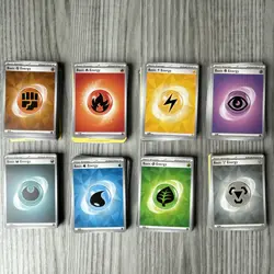 200 Pokemon Energy Cards Lot - Mint Condition TCG Bulk Basic Deck Building Craft - Image 1