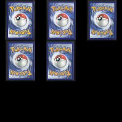 5x Pikachu Pokemon TCG Card Collection Lot Unique Electric Non Holo - Image 2