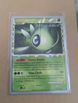 POKEMON WORLD CHAMPIONSHIPS 2012 CELEBI TRIUMPHANT SET 92/102 USED CARD - Image 1
