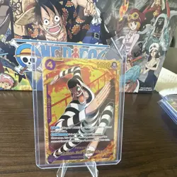 Bandai One Piece Card Game Mr.2 Bon Kurei EB01-061 SEC Alt Art Foil EN - Image 1