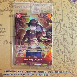 Bandai One Piece Card Game ST10-006 Monkey D. Luffy Holo Promo x10 - Image 2