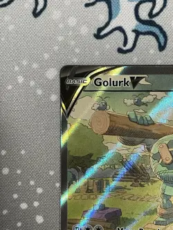 Golurk V 182/203 Evolving Skies Alt Art Holo Ultra Rare Pokemon Card - Image 3