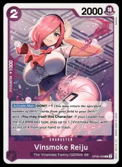 Vinsmoke Reiju (068) C Wings of the Captain Pre-Release Cards OP06-068 NM - Image 1