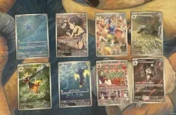 Pokemon Twilight Masquerade Lot Of 8 Illustration Rares - Image 1
