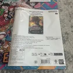 IN HAND One Piece Card Official Playmat Limited Edition Vol.5 & Luffy Card Promo - Image 2