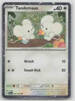 Tandemaus (Cosmos Foil) 167/193 Holo Misc. Cards & Products Pokemon NM - Image 1