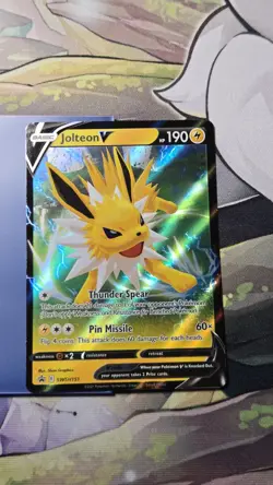 Jolteon V SWSH151 SWSH: Sword & Shield Promo Cards Holo - Image 1