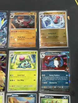 #20 Pokemon TCG Lot 12 Cards Mega Pyroar EX Kyurem EX Salazzle EX Holo Full Art - Image 3