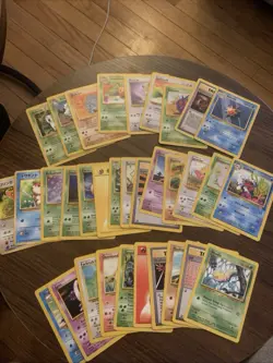 Pokemon TCG Base Set Lot Of 47 Prearranged Cards For Specific Buyer - Image 2