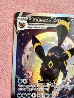 Umbreon Vmax DIY ACG Pokemon Anime Art Card Custom - Image 3