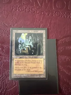 MTG Magic the Gathering Ancient Tomb Tempest Excellent Condition - Image 1