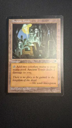 MTG 1997 Ancient Tomb, Tempest! - Image 1