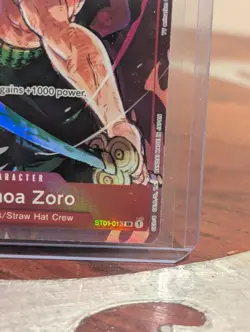 One Piece TCG - Roronoa Zoro - ST01-013 Gift Collection 2023 SR Foil - Image 4