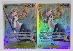 (2) Nami EB03-053 SR One Piece TCG Extra Booster Heroines Edition - Image 2