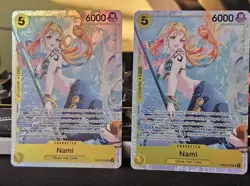 One Piece CCG EB03-053 SR Nami NM - Image 1