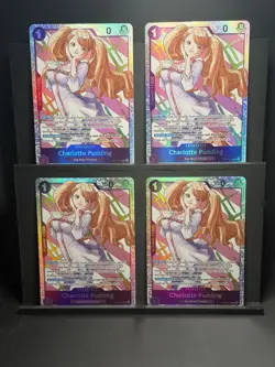 Charlotte Pudding OP11-070 SR Play Set/x4 One Piece A Fist of Divine Speed Eng - Image 1