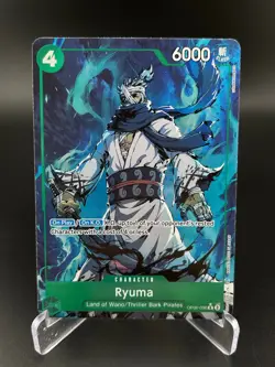 Ryuma (Alternate Art) OP06-036 Rare Premium Booster -The Best- One Piece NM - Image 1