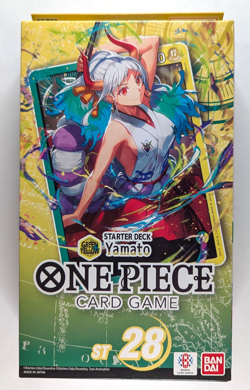 One Piece TCG: Starter Deck ST-28 Yamato Green/Yellow New Sealed English - Image 1