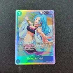 One Piece Card Game Nefeltari Vivi EB04-025 Holo Character 4000 Power - Image 1