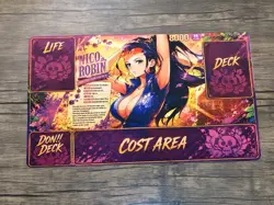 Nico Robin - One Piece Playmat - 24"x14" - Image 1