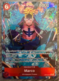 One Piece Marco Op16-014 Alt Art Time Of Battle - Image 1