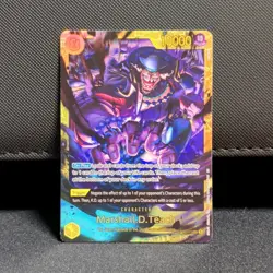 One Piece Marshall D. Teach OP16-119 Wings of Captain SR Holo Full Art 10000 - Image 1